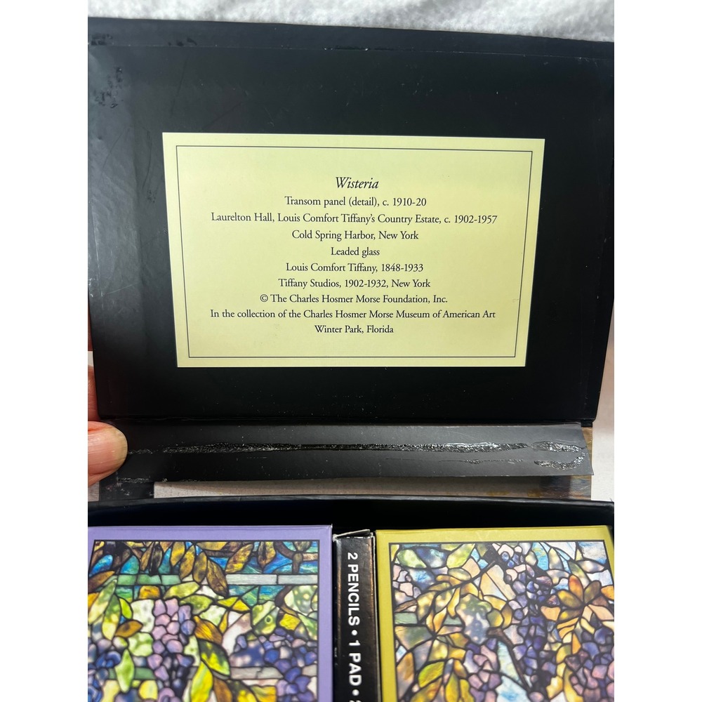 Louis Comfort Tiffany‎ Wisteria Playing Cards Stationery Set Morse Museum Art - Picture 5 of 7